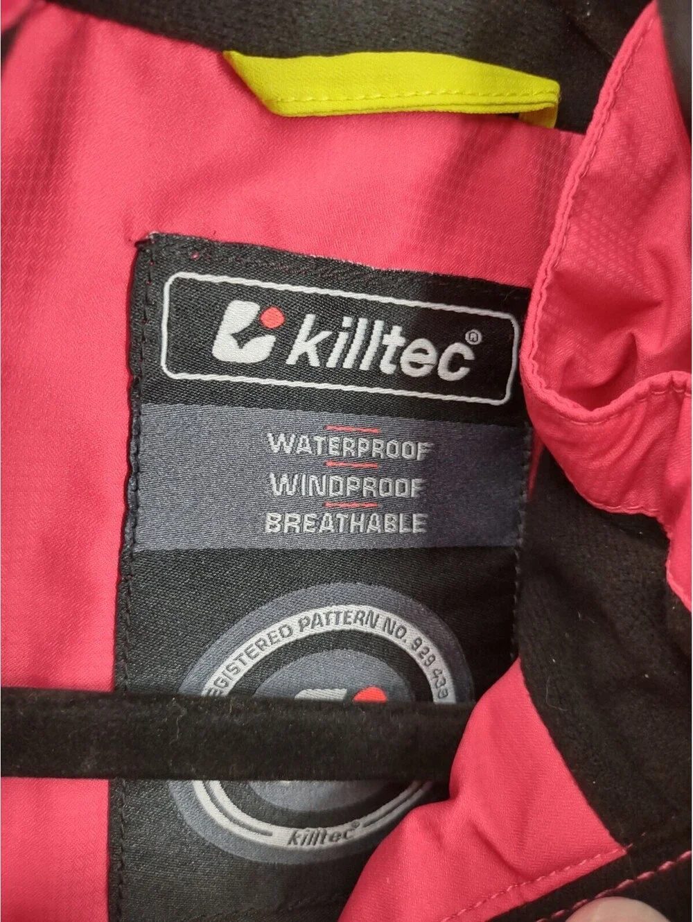 Killtec Jacket level 3 Kids Size 12 Pink 079